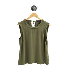 J. Crew Sleevless Tie Back Blouse #194-122